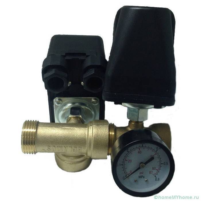 Датчик давления воды в водопроводе - регулировка давления в трубопроводе